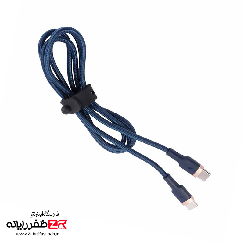 کابل شارژ تایپ سی هترون مدل Hatron HC185CC به طول 1 متر