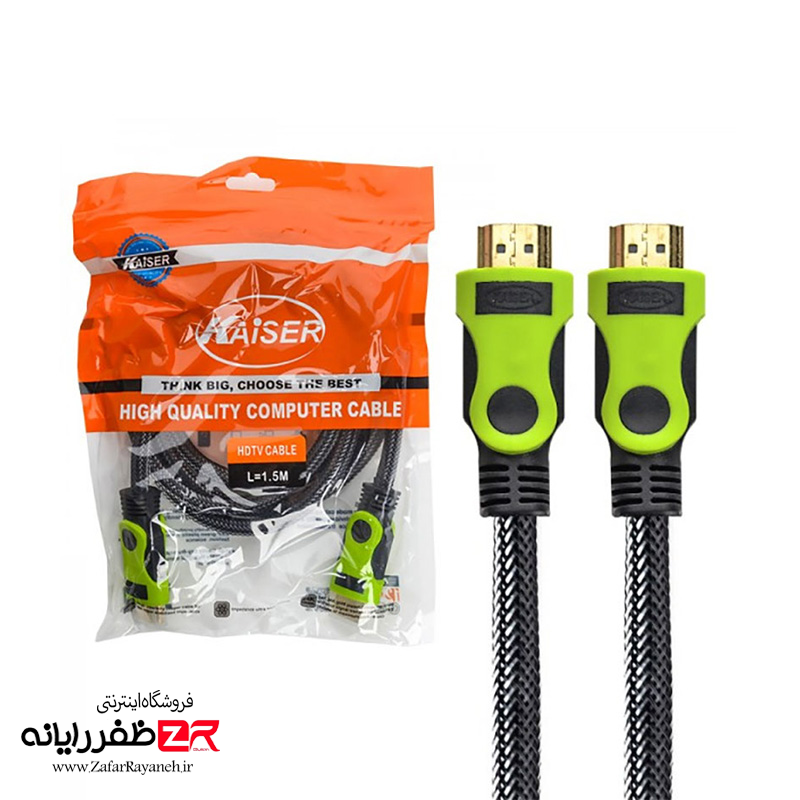 کابل HDMI شیلد کایزر مدل Kaiser HDTV به طول 3 متر