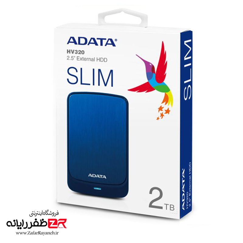 هارد اکسترنال 2 ترابایت ای دیتا مدل ADATA HV320