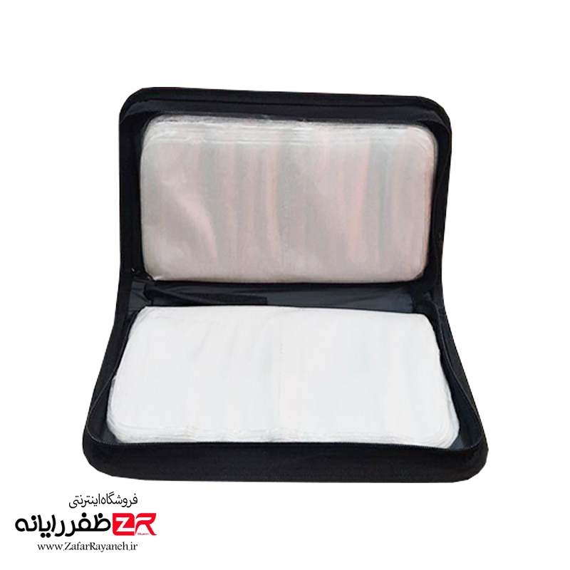کیف سی دی چرمی 80 تایی مدل KESHI