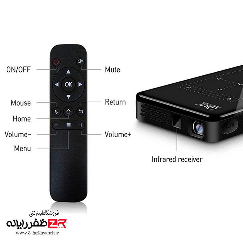 ویدئو پروژکتور 4K قابل حمل دی ال پی DLP N-1356