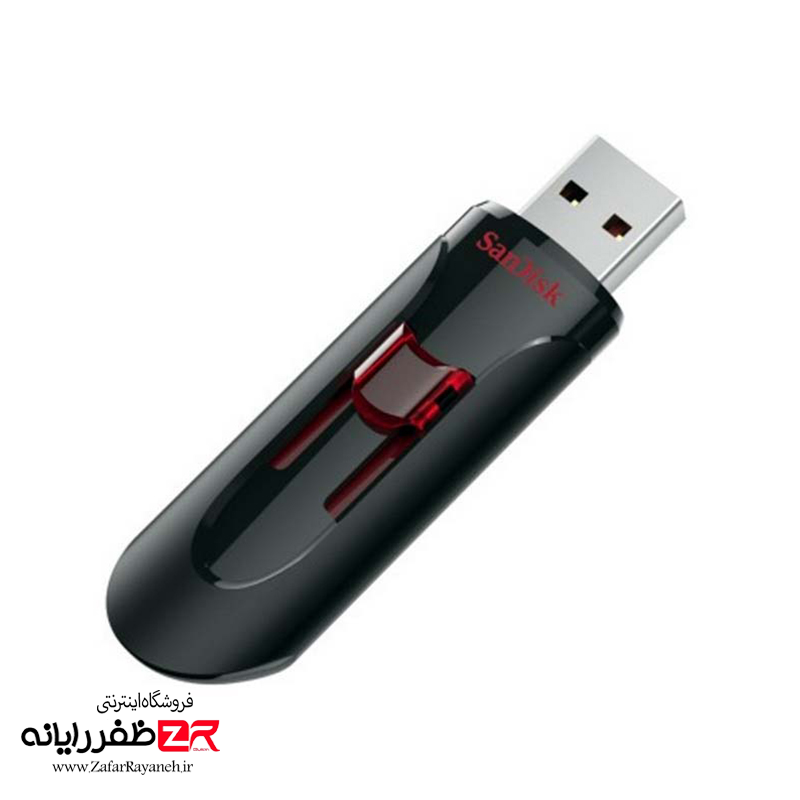 فلش مموری 128 گیگابایت سن دیسک  SanDisk 128GB Cruzer Glide CZ60 USB3