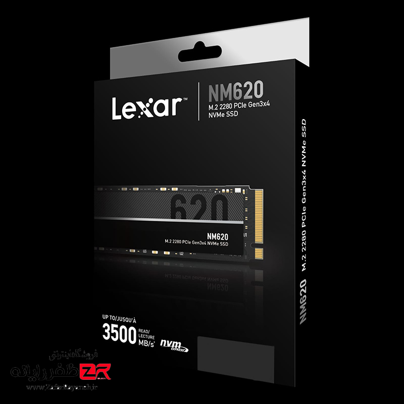 اس‌اس‌دی اینترنال لکسار مدل Lexar NM620 M.2 2280 ظرفیت 256 گیگابایت