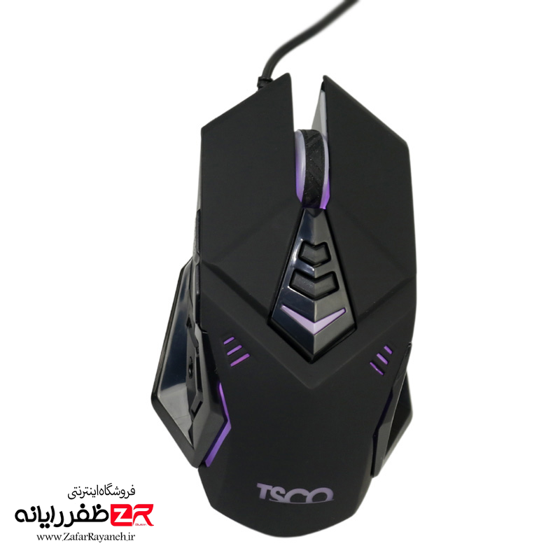 ست ماوس و کیبورد گیمینگ با سیم تسکو مدل TSCO TKM 8133