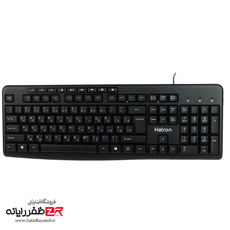 کیبورد و ماوس با سیم هترون مدل Hatron HKC221