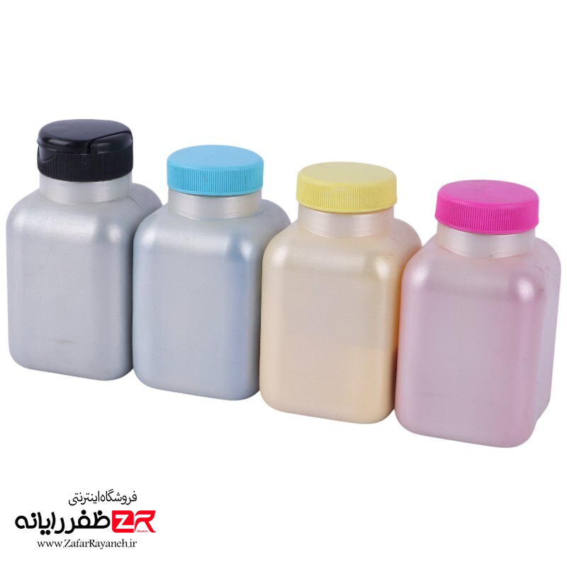 پک چهار رنگ تونر شارژ لیزری یونیورسال HP رنگی