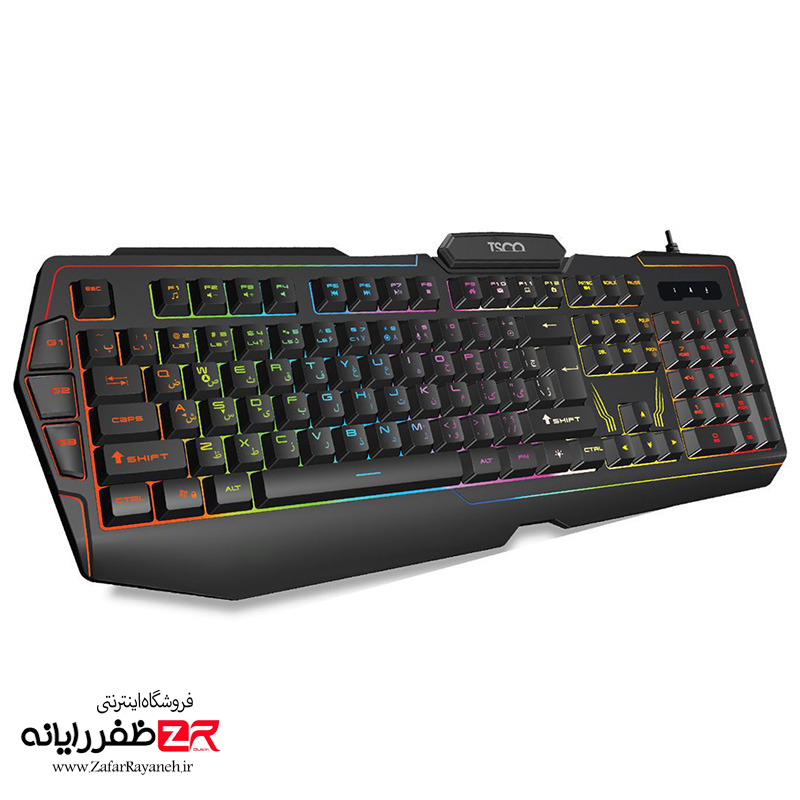 کیبورد گیمینگ با سیم تسکو مدل TSCO GK 8121L