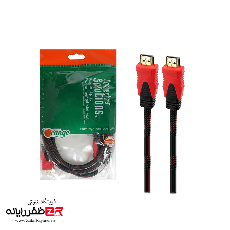 کابل HDMI شیلد اورنج مدل Orange 4K به طول 1.5 متر