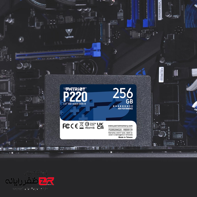 اس اس دی اینترنال پاتریوت مدل P220 ظرفیت 256 گیگابایت