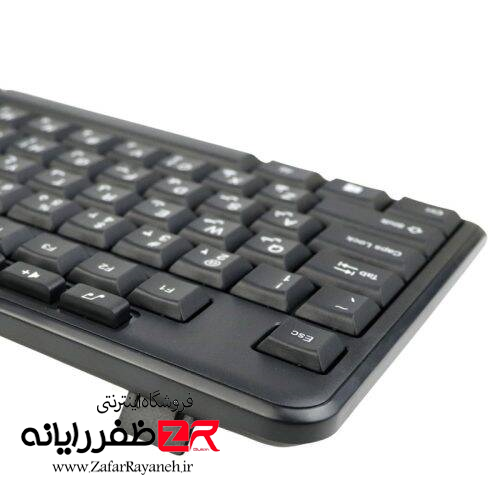 کیبورد و ماوس با سیم هترون مدل Hatron HKC221