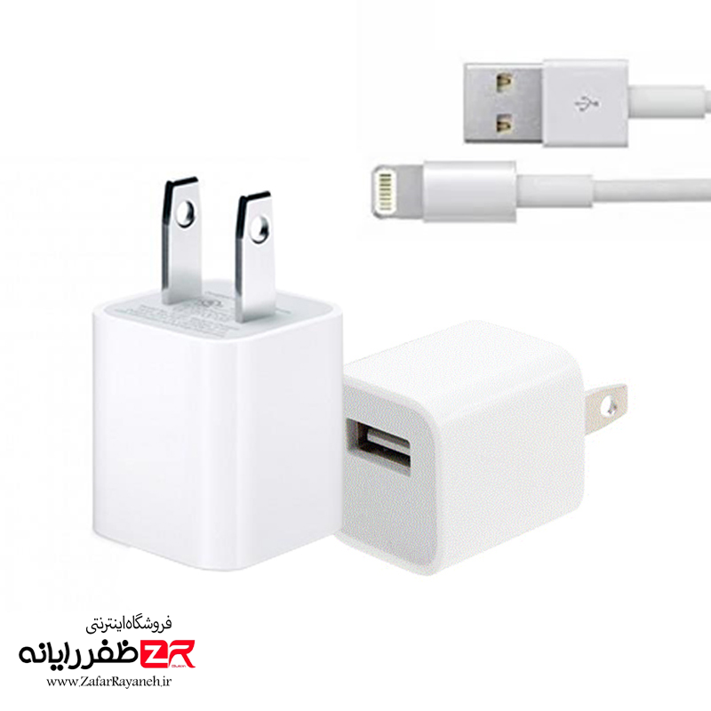 شارژر آیفون مدل iPhone 7 5W USB Adapter