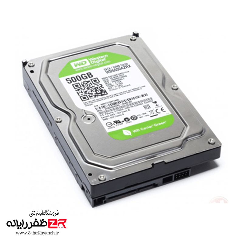 هارد دیسک 500 گیگابایت اینترنال وسترن دیجیتال سبز HDD 500GB Green