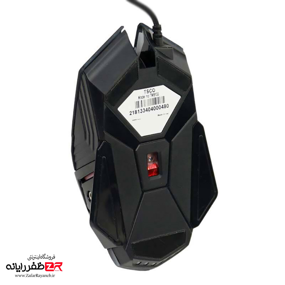 ست ماوس و کیبورد گیمینگ با سیم تسکو مدل TSCO TKM 8133