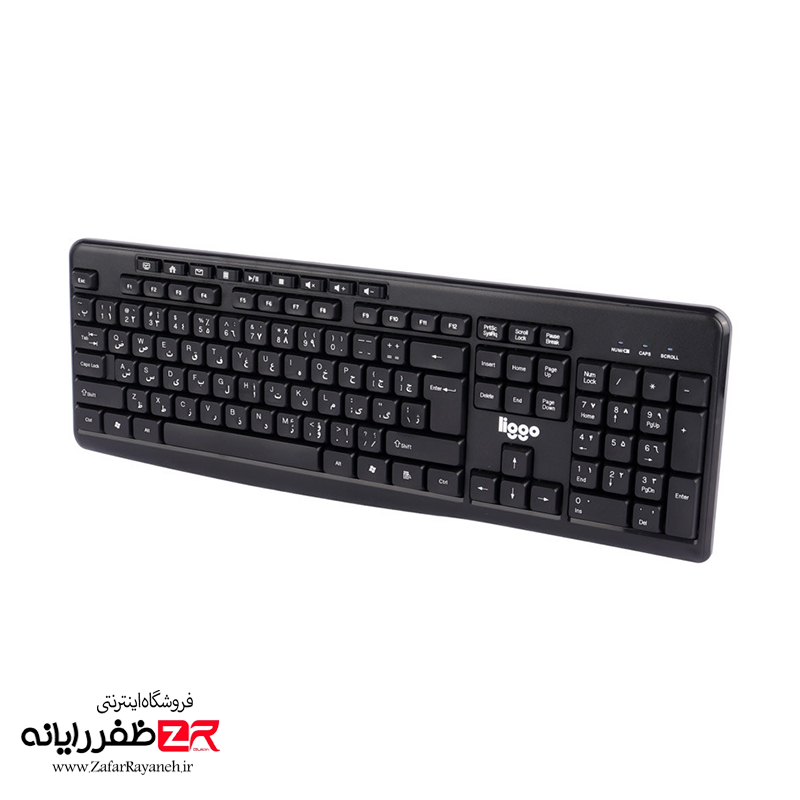 ست ماوس و کیبورد بی سیم لیگو مدل Liggo KW807