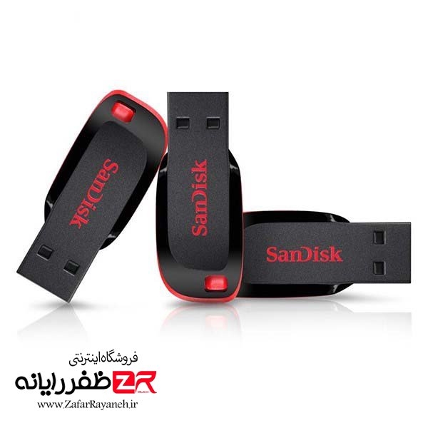 فلش مموری 64 گیگابایت سن دیسک SanDisk Cruzer Blade 64G USB2