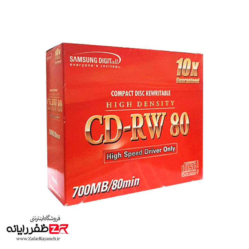 سی دی خام سامسونگ ریرایت اورجینال مدل Samsung CD-RW 80