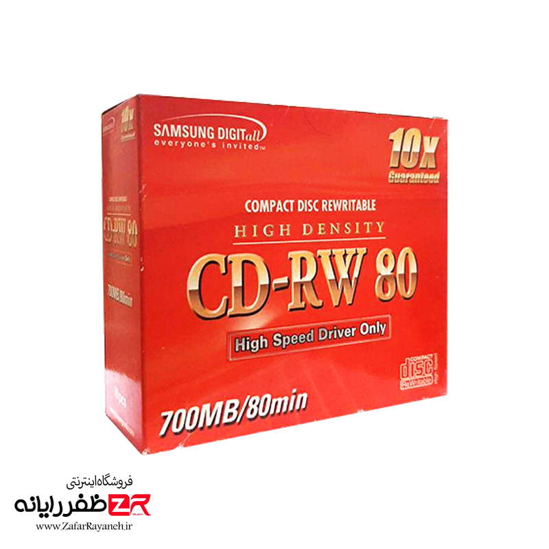 سی دی خام سامسونگ ریرایت اورجینال SAMSUNG CD-RW 80