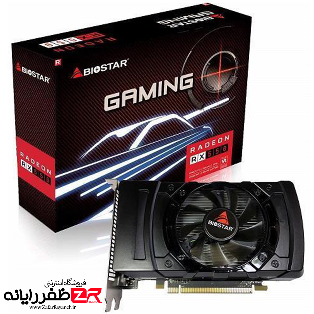 کارت گرافیک بایوستار BIOSTAR Gaming RX550 4G DDR5