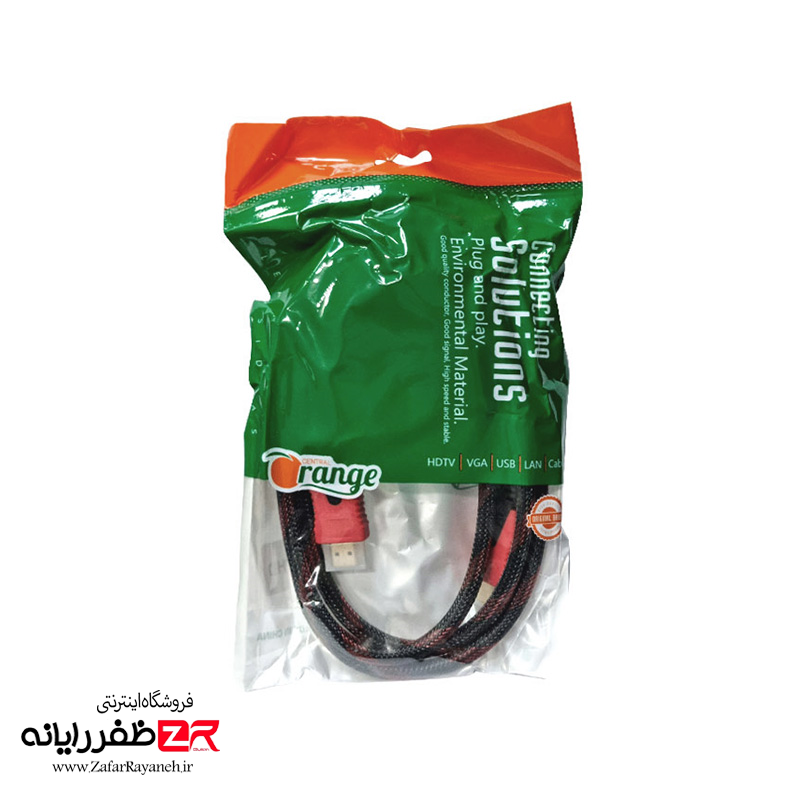 کابل HDMI شیلد اورنج مدل Orange 4K به طول 1.5 متر