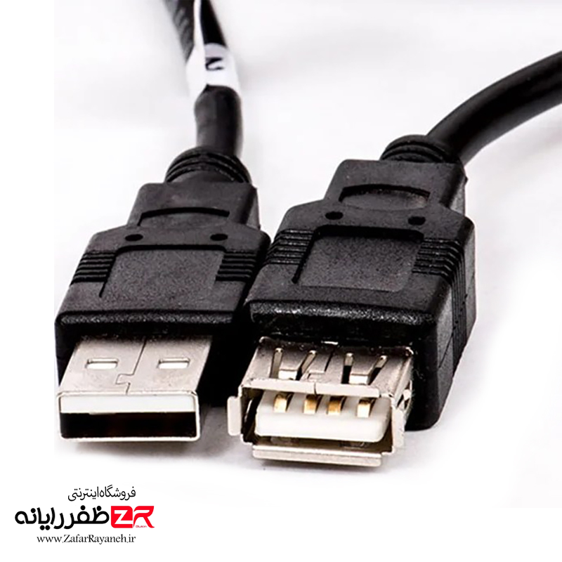 کابل افزایش طول USB2.0 کی نت مدل K-Net A/M A/F به طول 3 متر