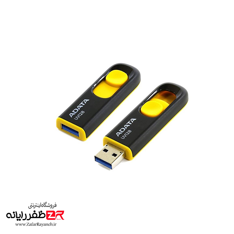 فلش مموری USB 3.2 ای دیتا مدل ADATA UV128 ظرفیت 32 گیگابایت
