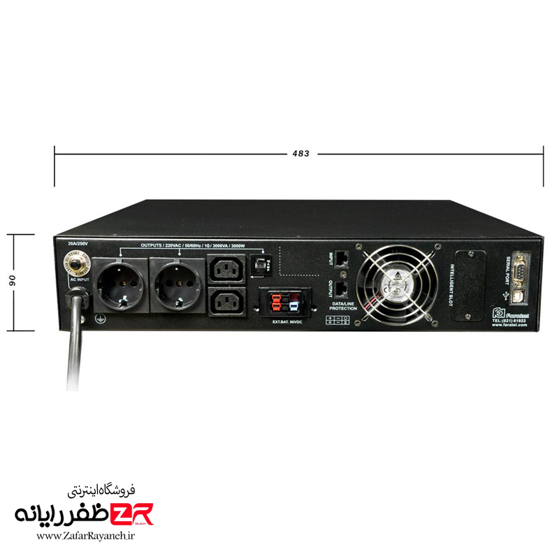 یو پی اس فاراتل سری DSS مدل DSS3000X-RT-3KW