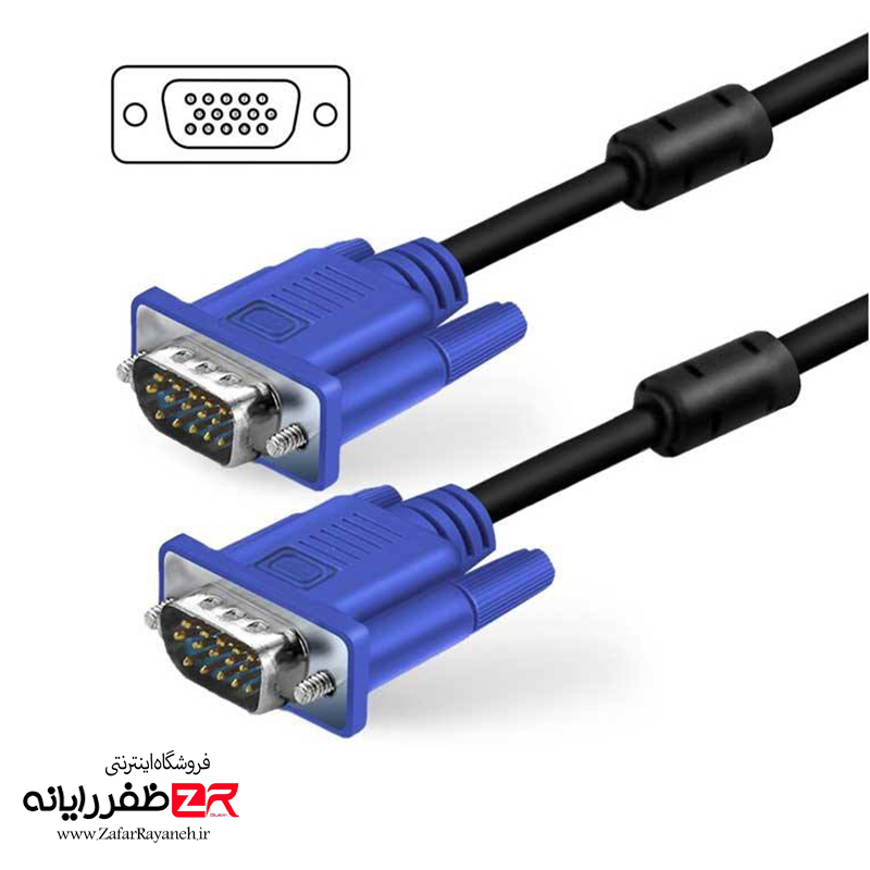 کابل 10 متری VGA کی نت K-net 10M