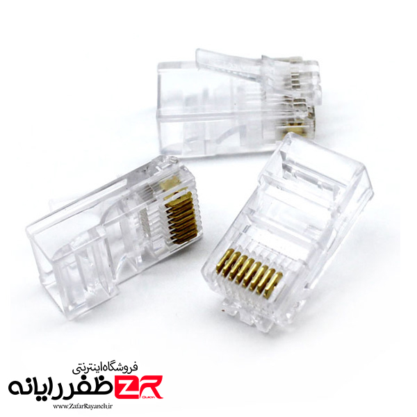 سوکت شبکه Cat6 ای ام پی مدل AMP RJ45