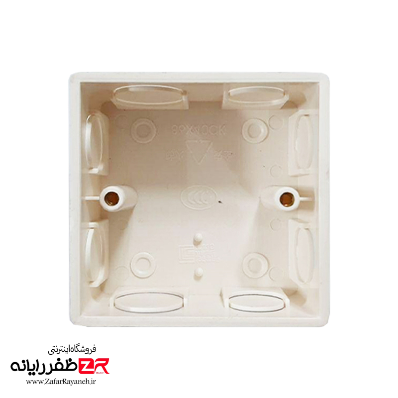 قاب پشت پریز شبکه تی اند اس مدل T&S 86*40CK