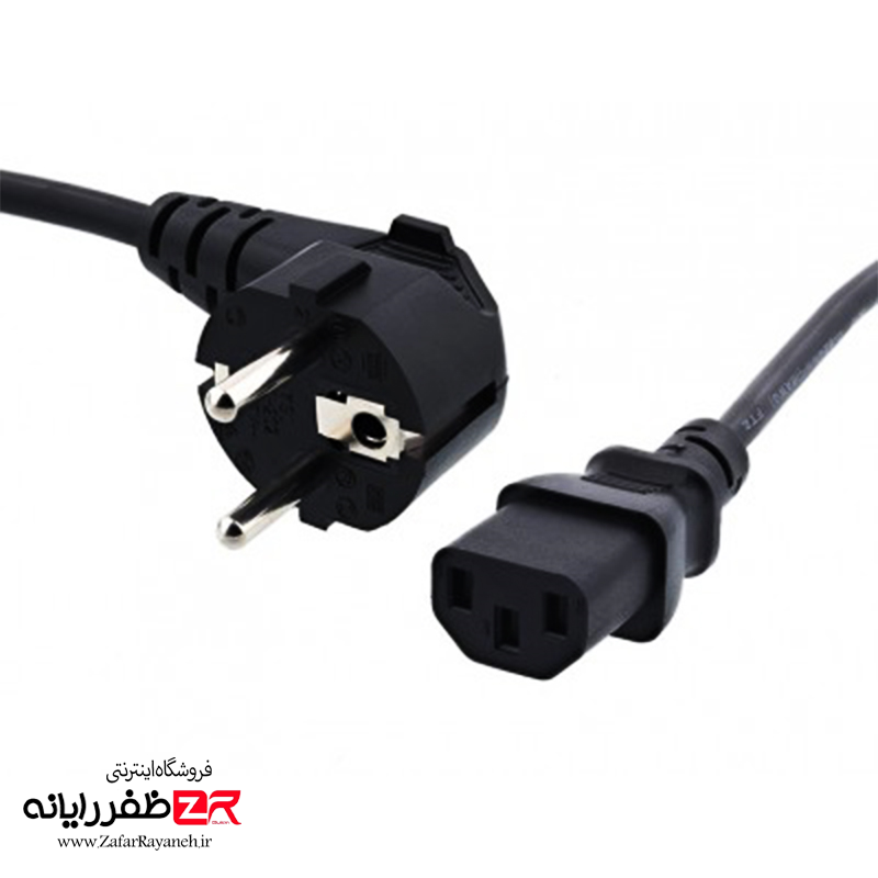 کابل برق کامپیوتر 1.5 متری ضخیم
