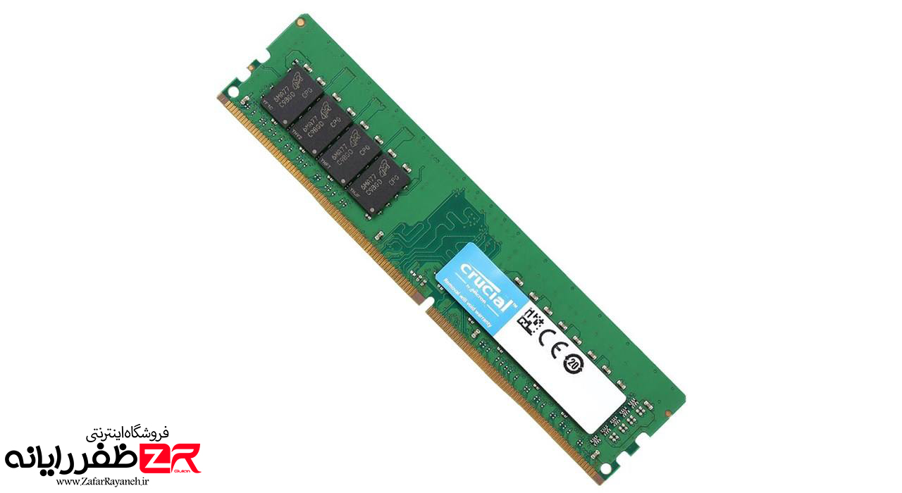 رم کامپیوتر کروشیال DDR4 Crucial 8GB-2400