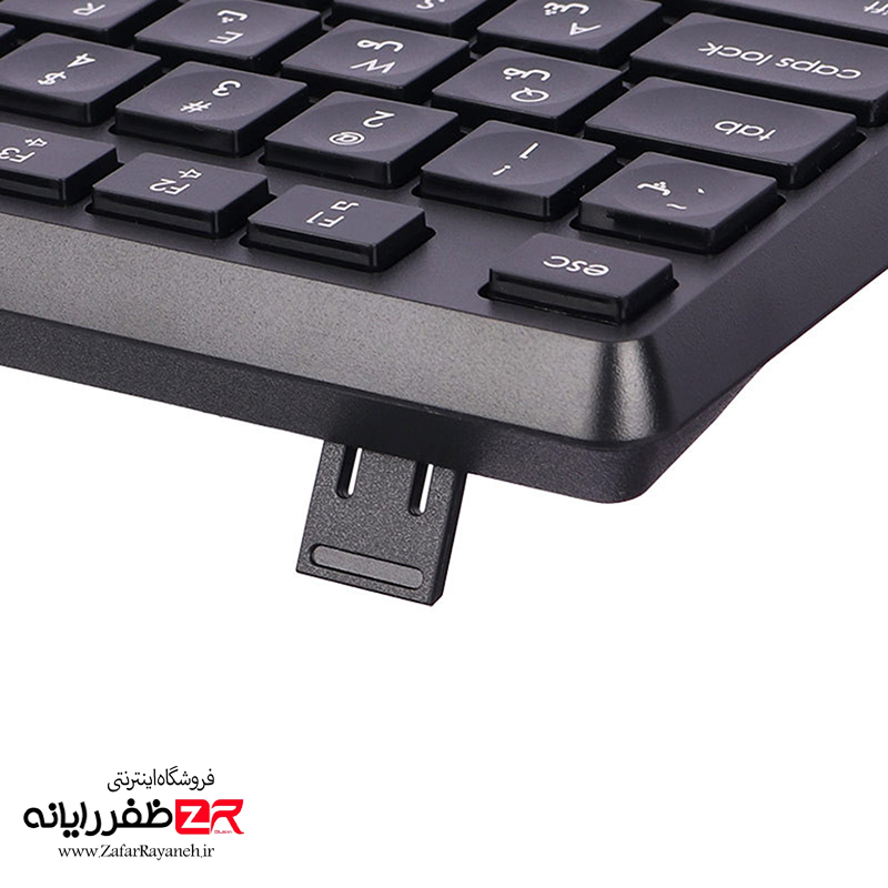 ست ماوس و کیبورد با سیم هترون مدل Hatron HKC215