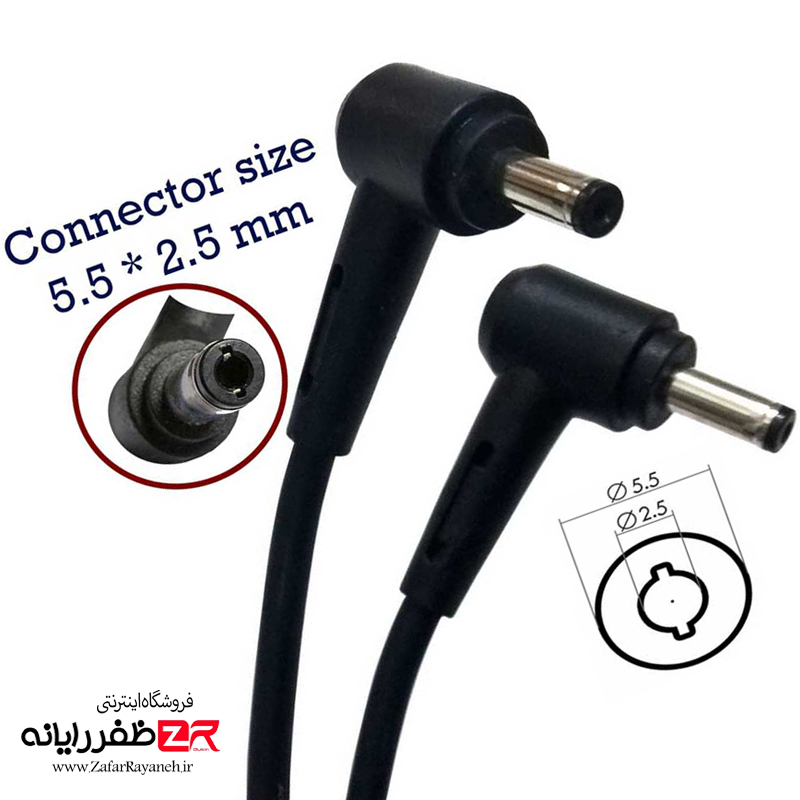 شارژر لپ تاپ ایسوس Asus 19V 3.42A