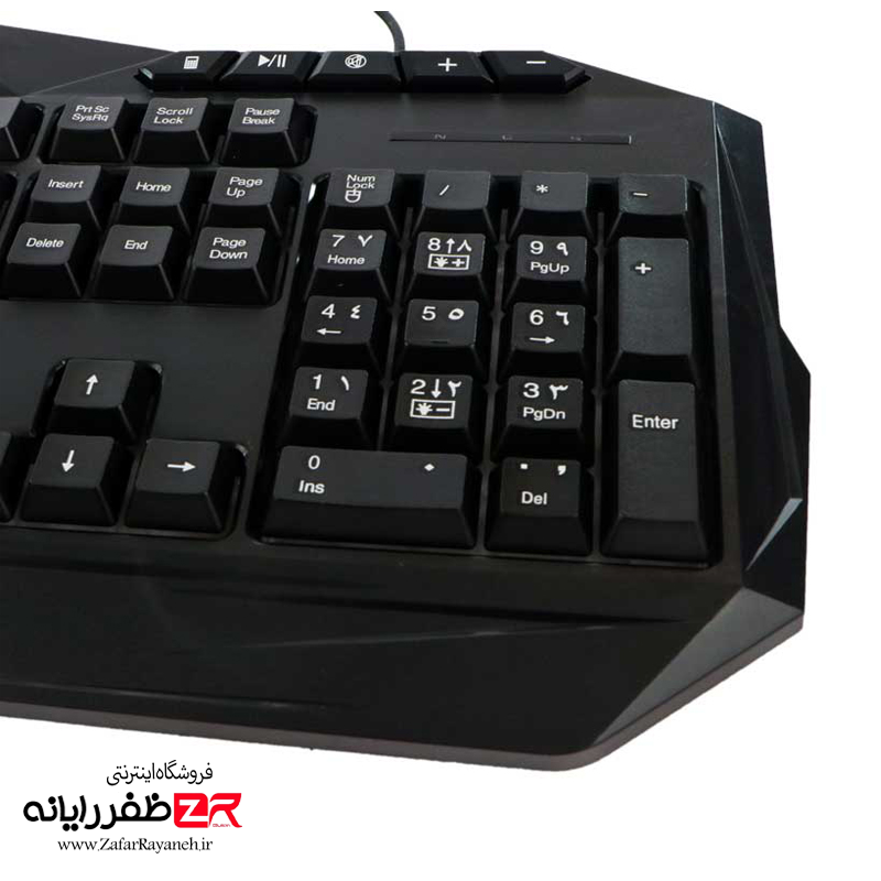 کیبورد و ماوس گیمینگ وریتی VERITY KB6110GCW Gaming