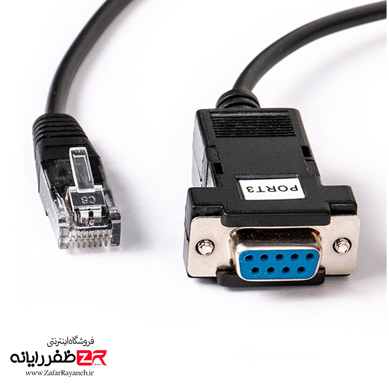 کابل مبدل مادگی RS232 به LAN مدل REV.A2