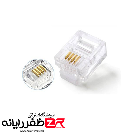 سوکت تلفن مدل RJ11 Jack