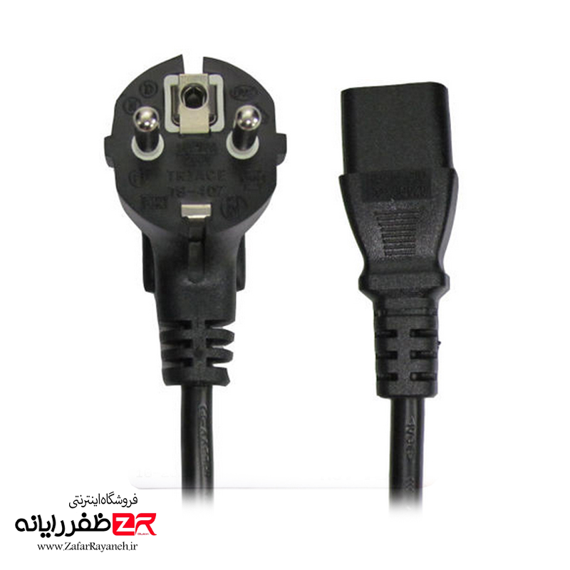 کابل برق کامپیوتر 1.5 متری ضخیم
