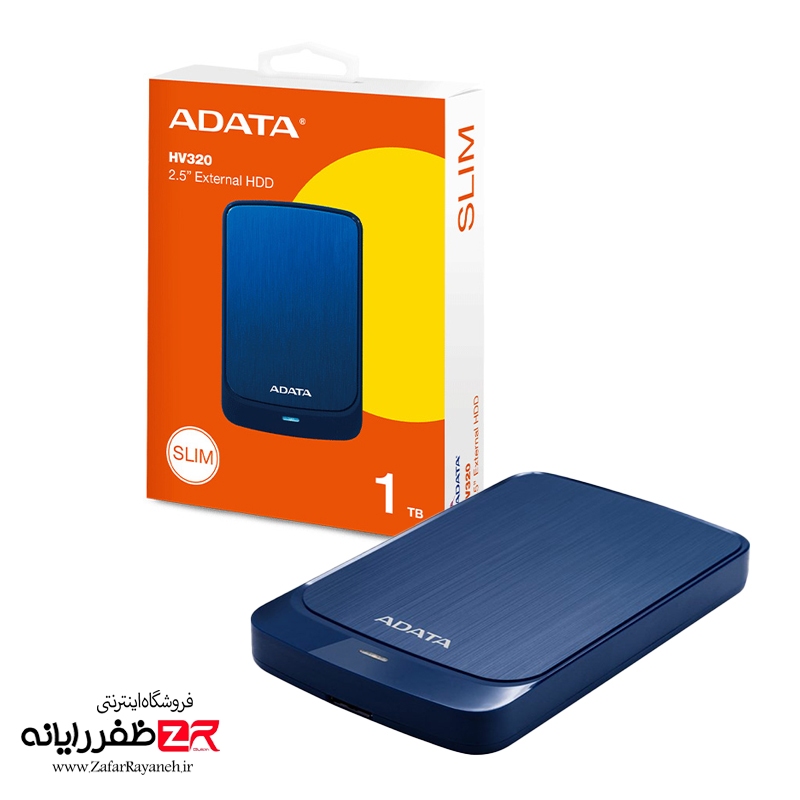 هارد اکسترنال ای دیتا مدل ADATA HV320 ظرفیت 1 ترابایت