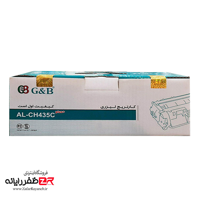 کارتریج لیزری اچ پی مشکی جی اند بی مدل G&B AL-CH435C