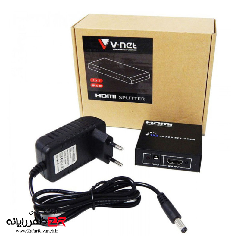 اسپلیتر 1 به 2 HDMI مدل V-net Switch