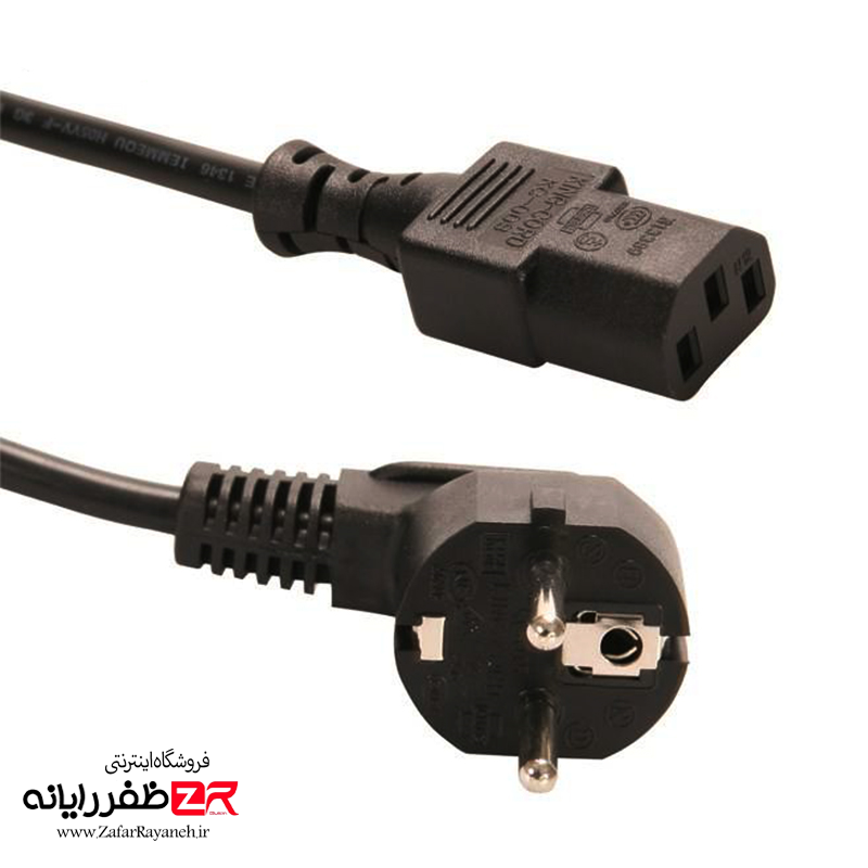 کابل برق کامپیوتر 1.5 متری معمولی